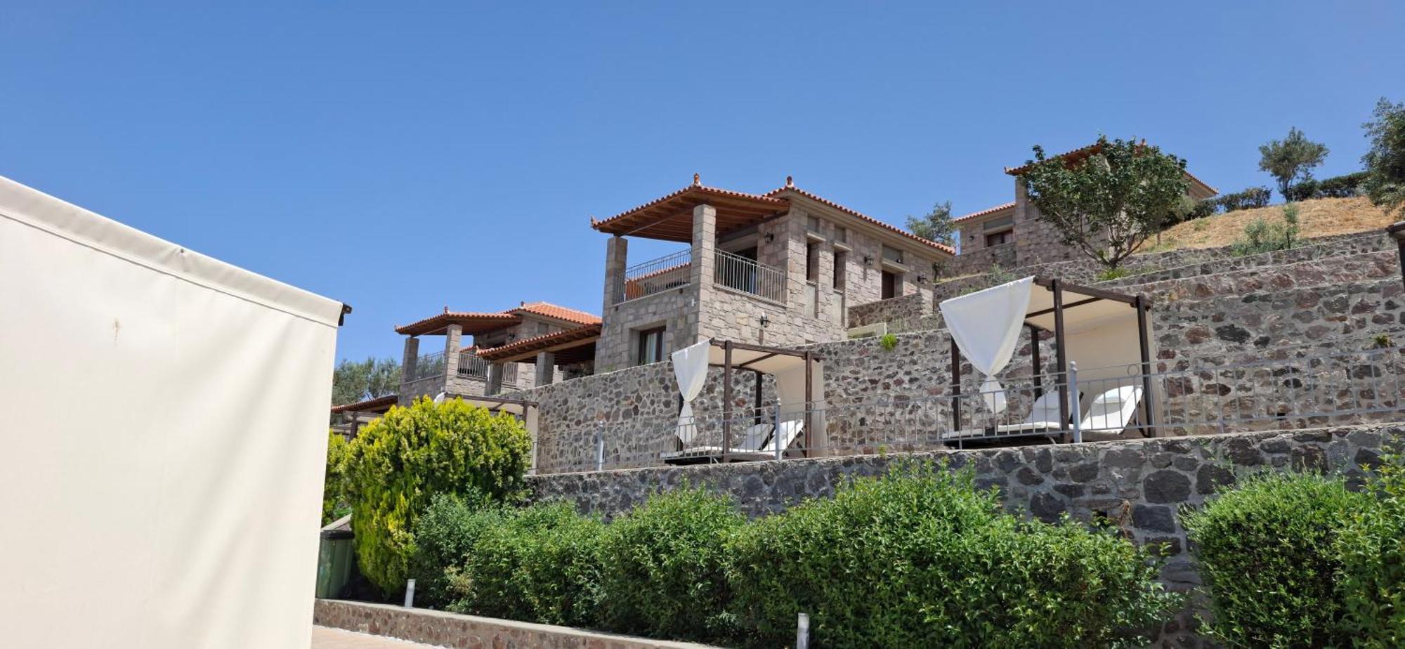 Villa Molivos Castle Mithimna Eksteriør bilde